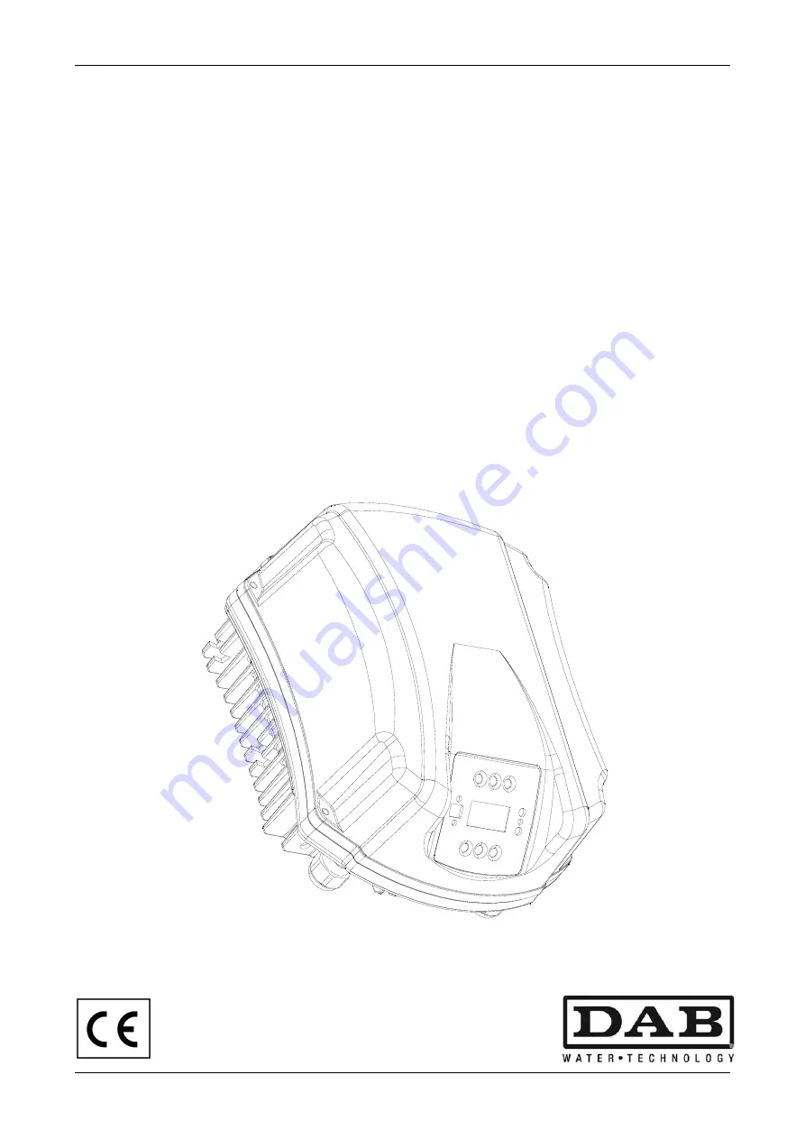 DAB MCE-30/P Instruction For Installation And Maintenance Download Page 1