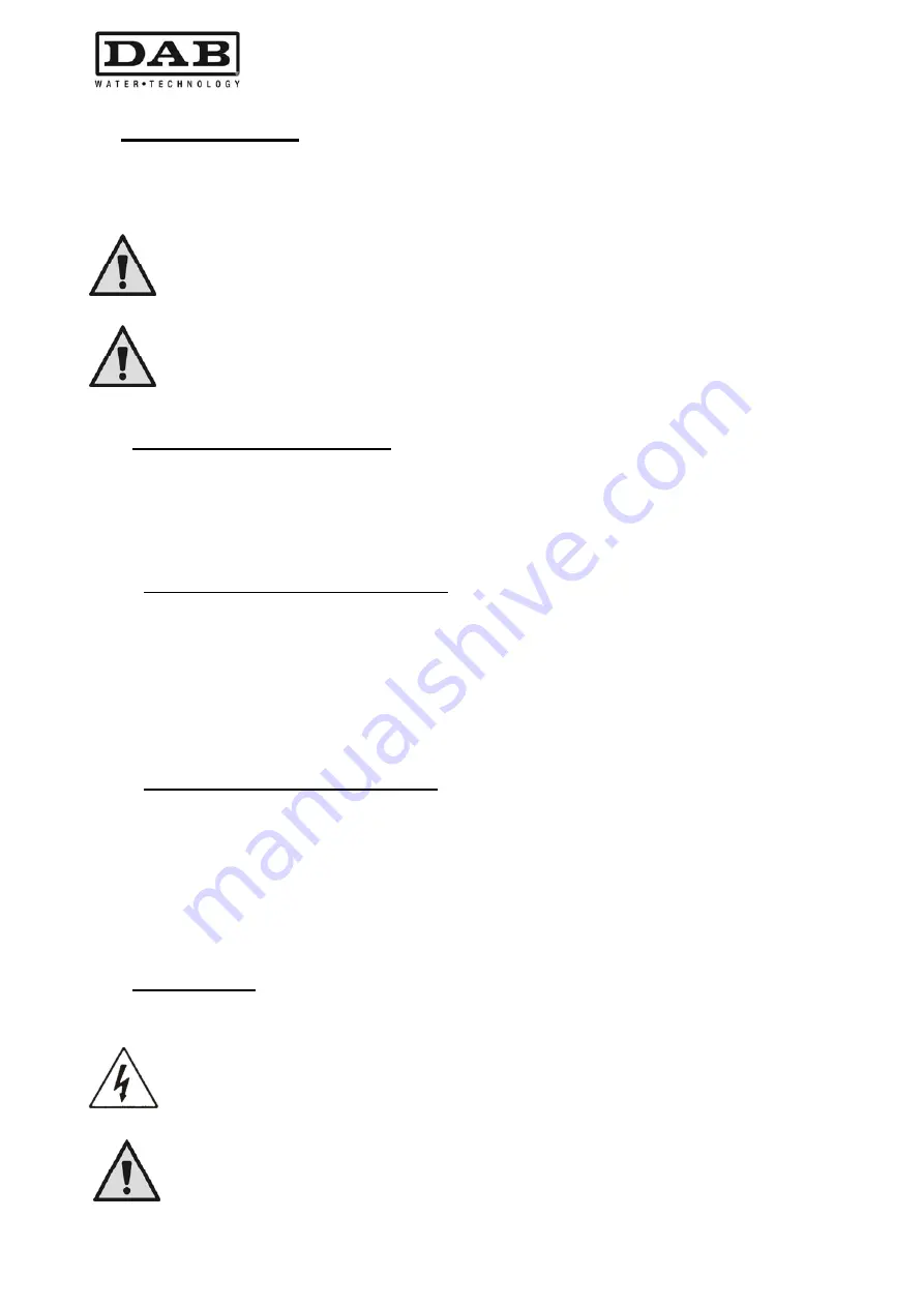 DAB MCE-30/P Instruction For Installation And Maintenance Download Page 336