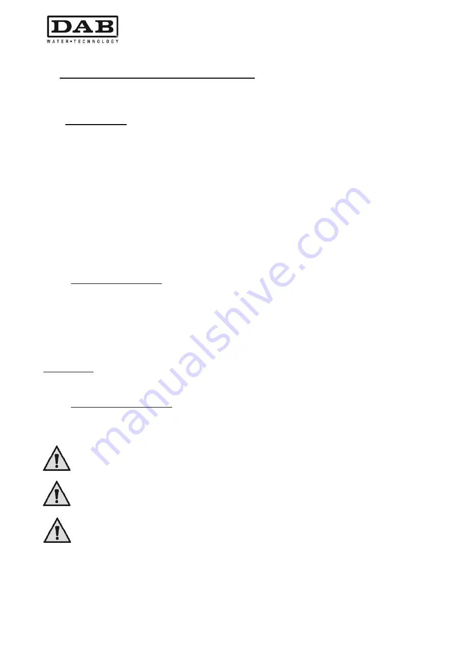 DAB MCE-30/P Instruction For Installation And Maintenance Download Page 410