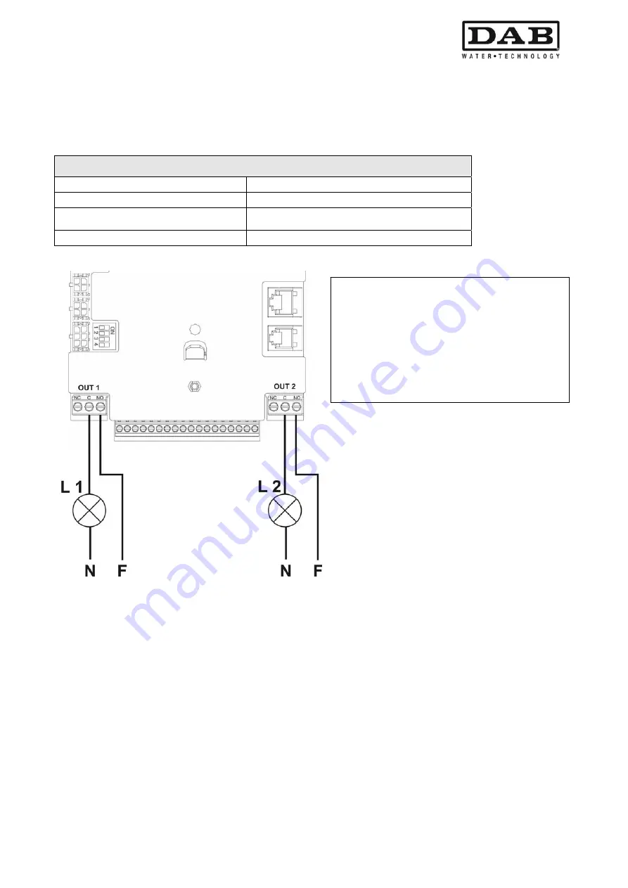 DAB MCE-55/P Instruction For Installation And Maintenance Download Page 73