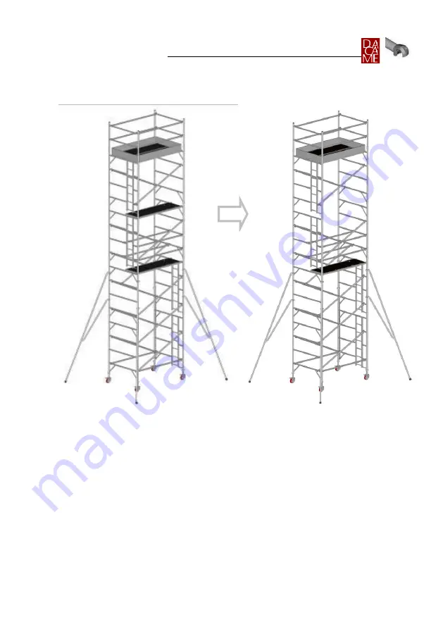 DACAME ALU-50 Assembly And Use Manual Download Page 20