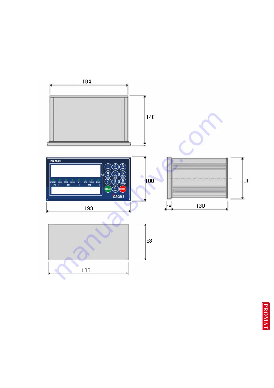 dacell DN520N Instruction Manual Download Page 11