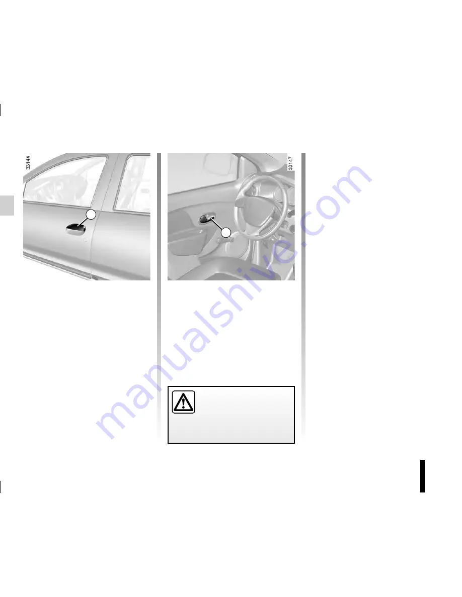 Dacia 2014 Sandero Driver'S Handbook Manual Download Page 14