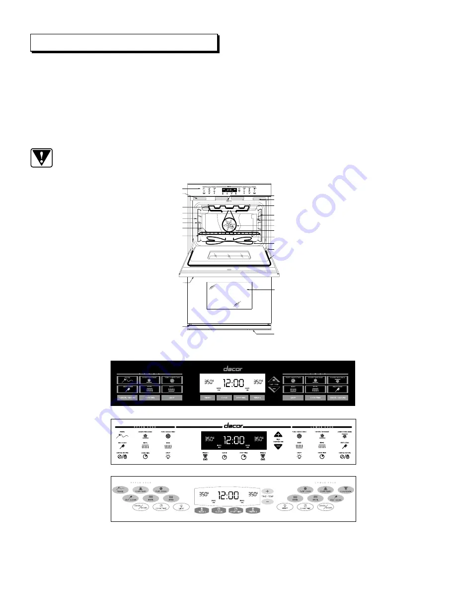 Dacor ACS273 Скачать руководство пользователя страница 5