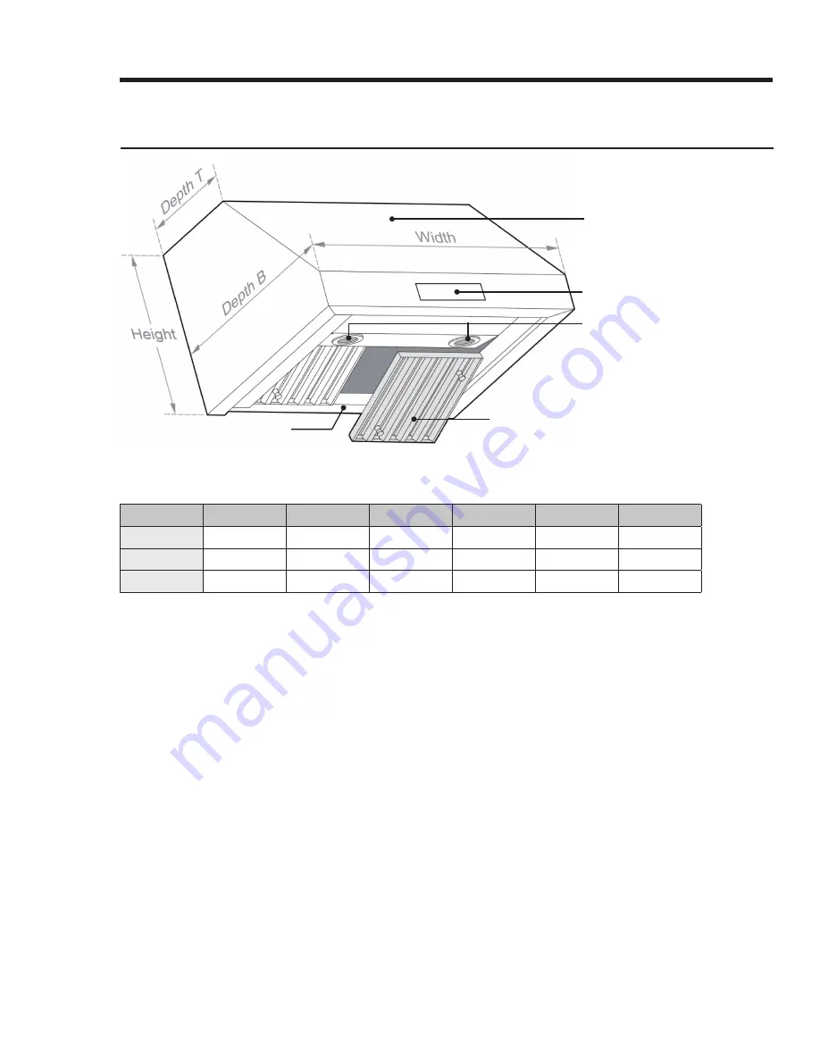 Dacor DHD30 Series User Manual Download Page 7