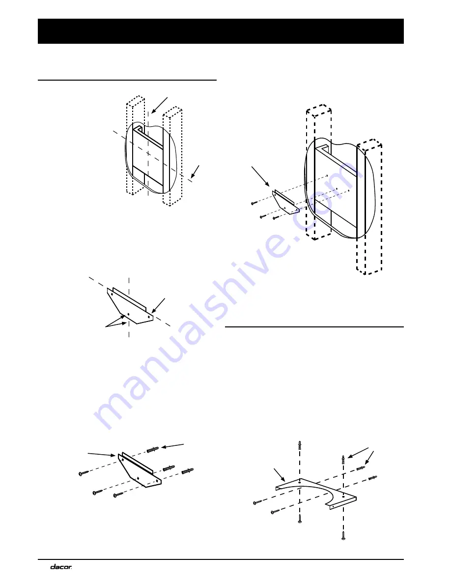 Dacor DHW301 Installation Instructions Manual Download Page 8