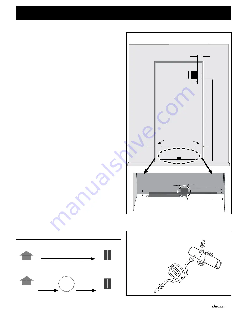 Dacor Discovery DYF42BSIWS Installation Instructions Manual Download Page 17