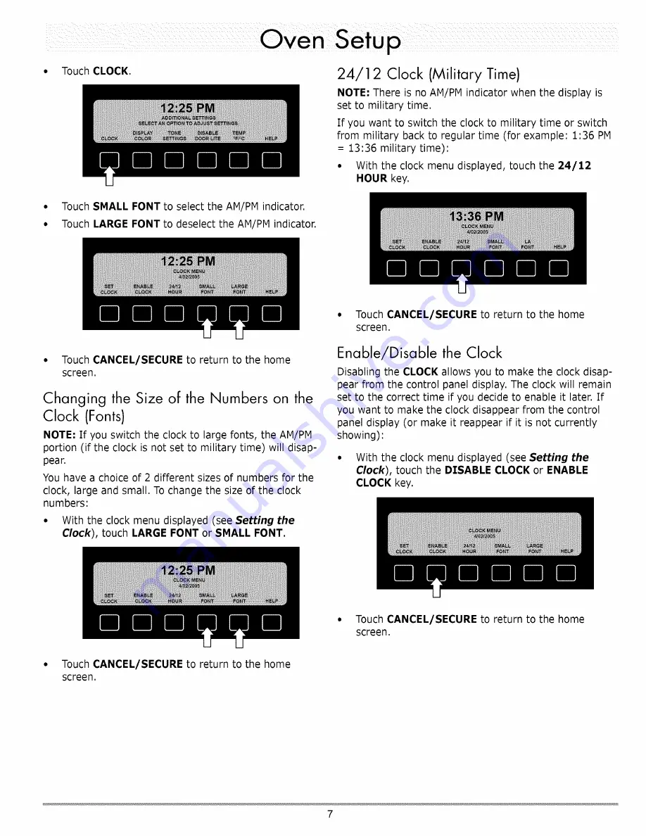 Dacor Discovery EO Series Use And Care Manual Download Page 9