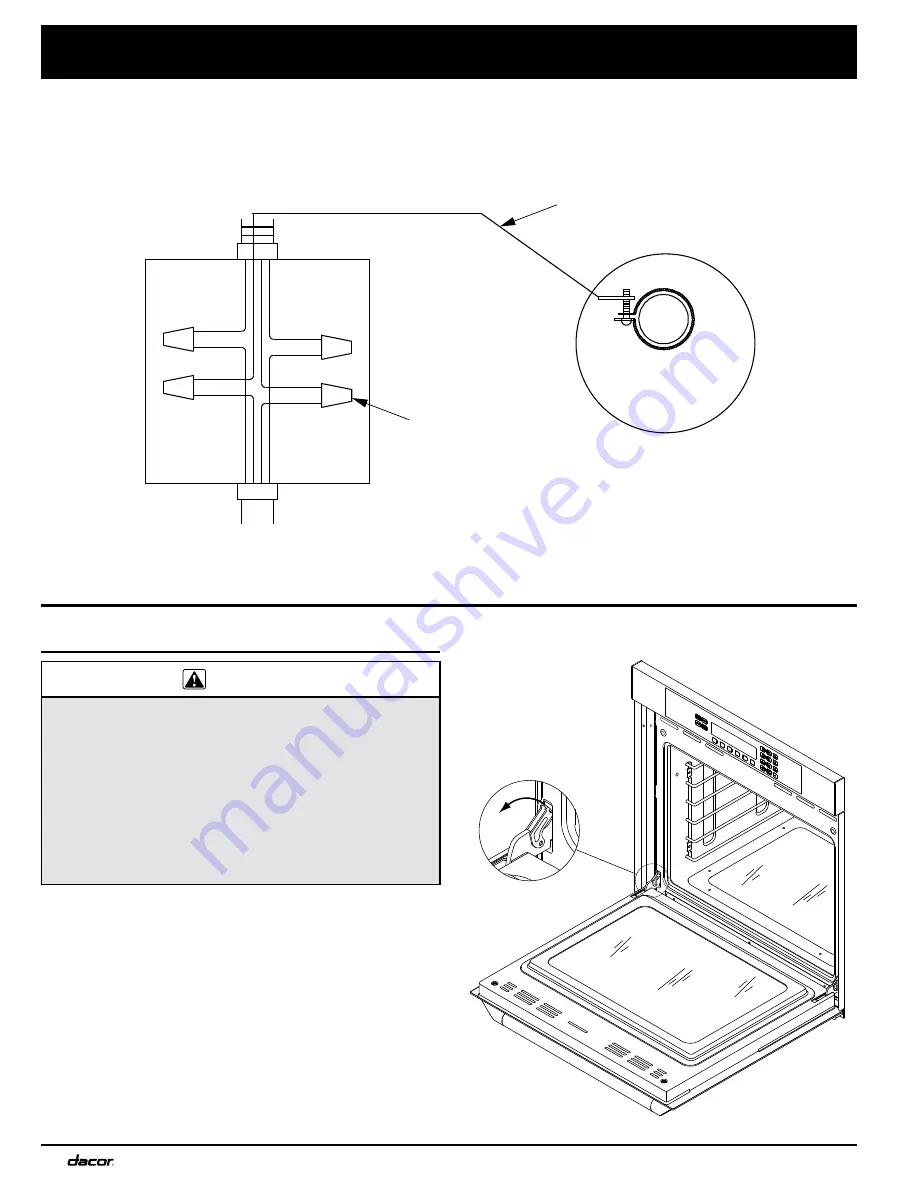 Dacor Discovery MOH230 Installation Instructions Manual Download Page 14