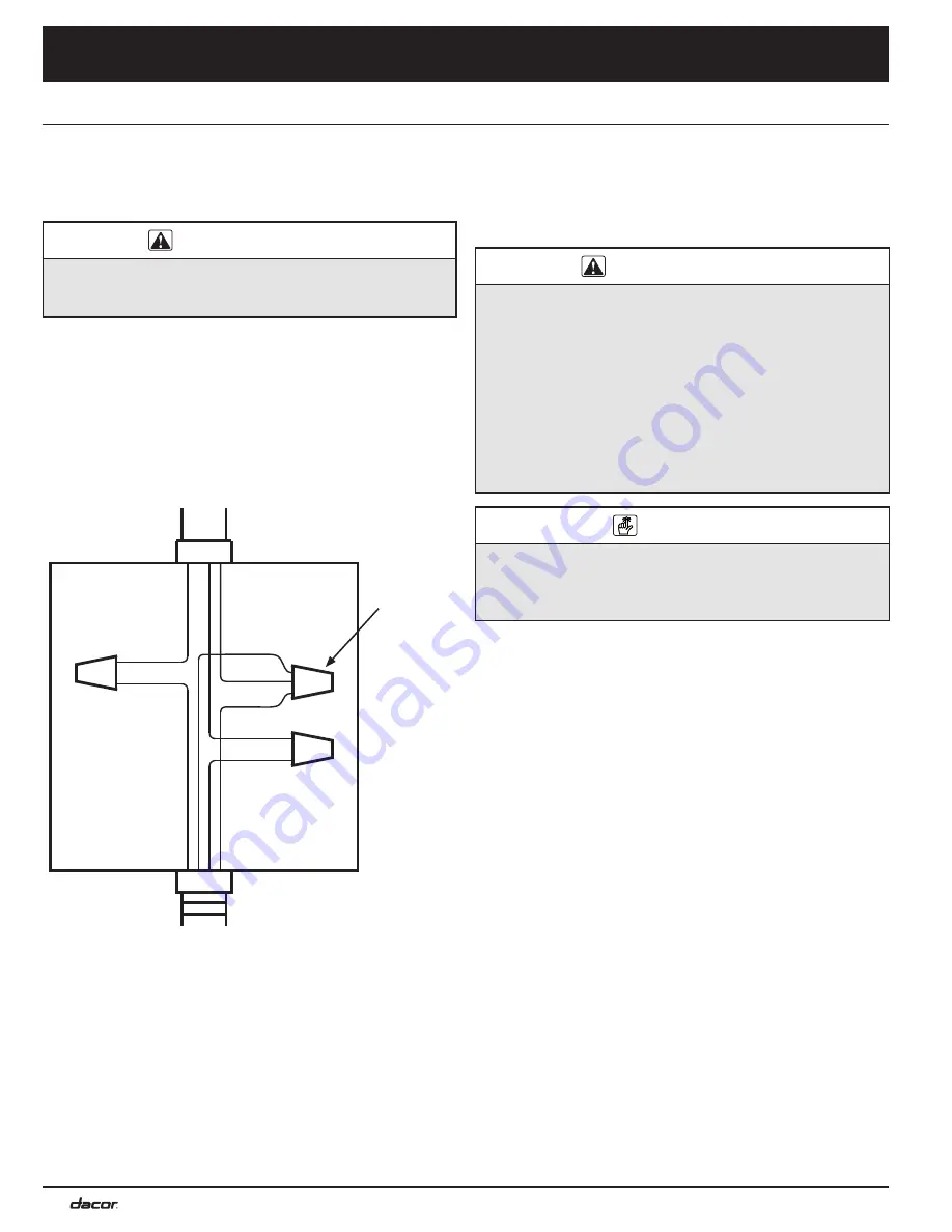 Dacor Distinctive DTO127 Installation Instructions Manual Download Page 28