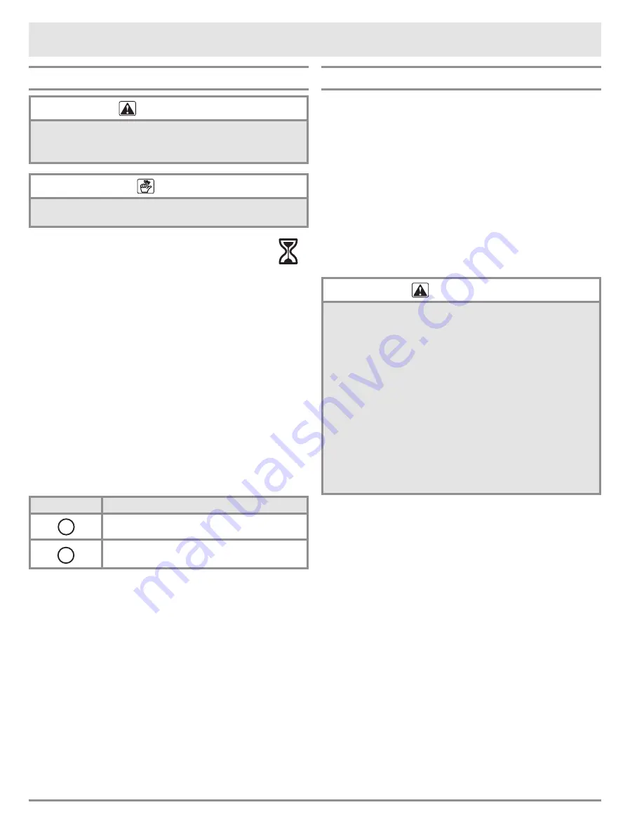 Dacor Distinctive DTO130 Use And Care Manual Download Page 12