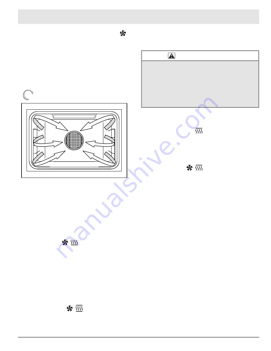 Dacor Distinctive DTO130 Use And Care Manual Download Page 33