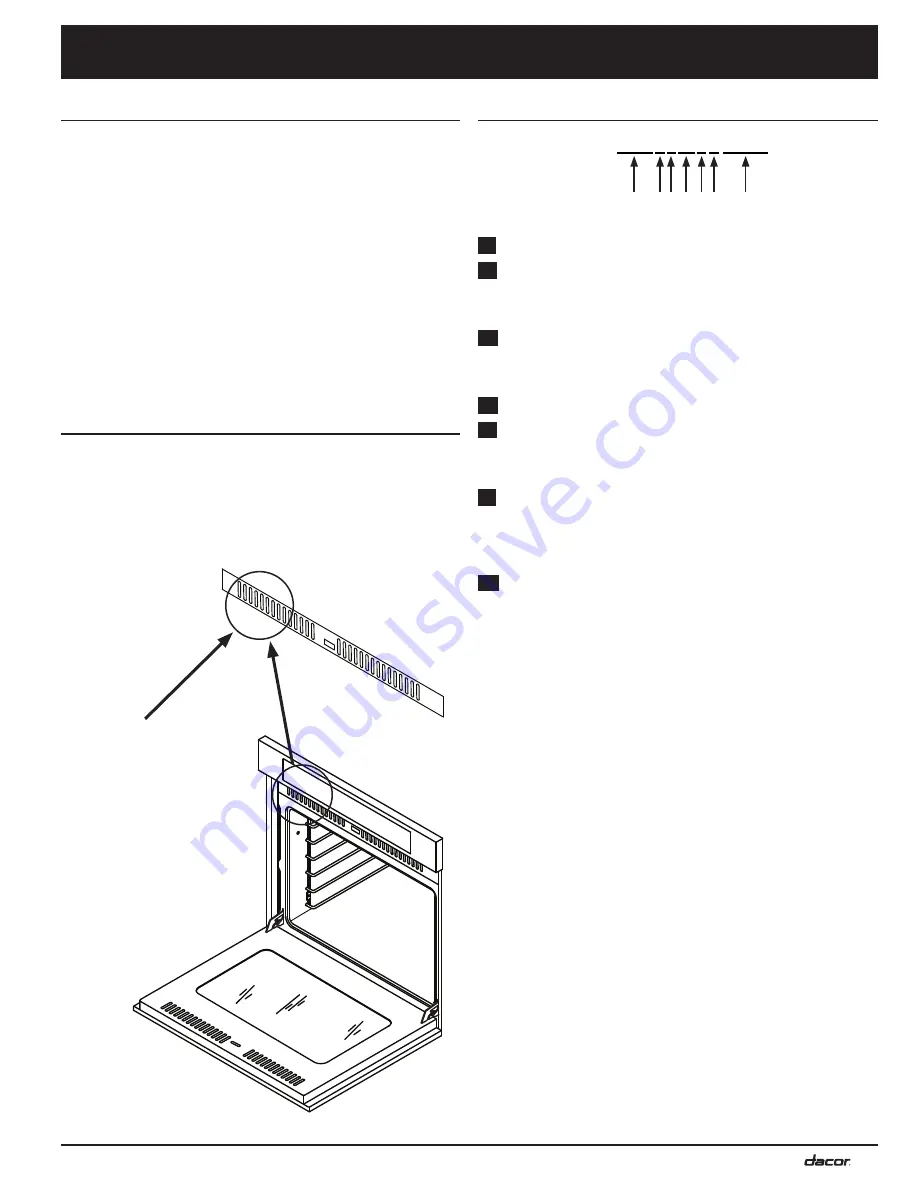 Dacor Distinctive DTO227 Скачать руководство пользователя страница 5