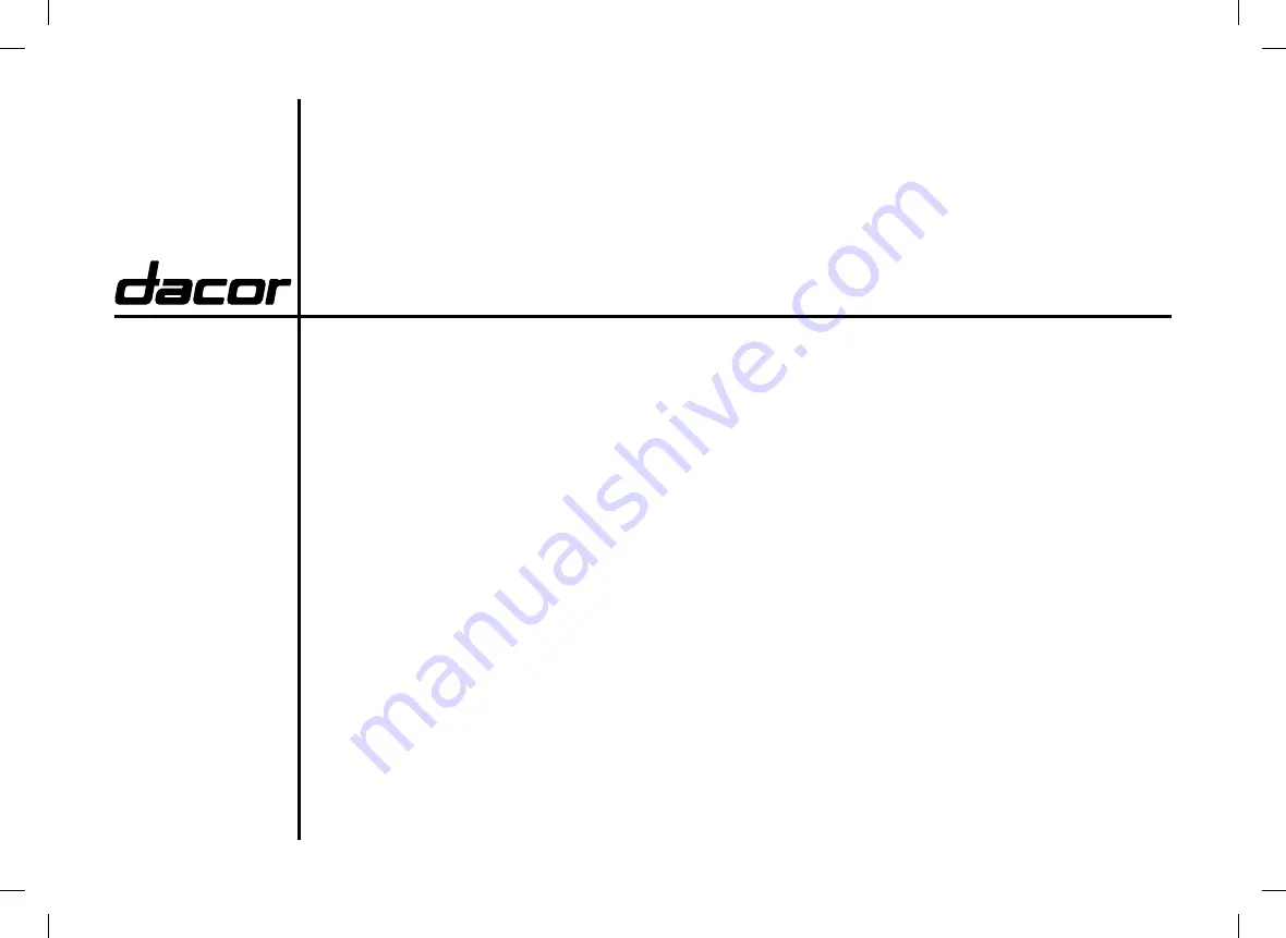 Dacor DOB30 977S Series User Manual Download Page 61