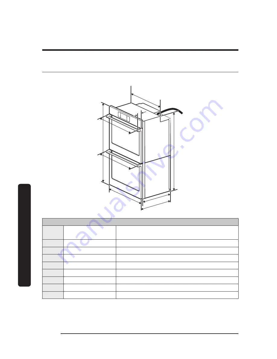 Dacor DOB30M977D series Installation Instructions Manual Download Page 18