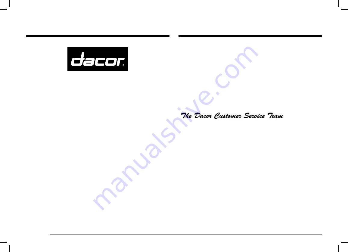 Dacor DOB30P977S Series Скачать руководство пользователя страница 62