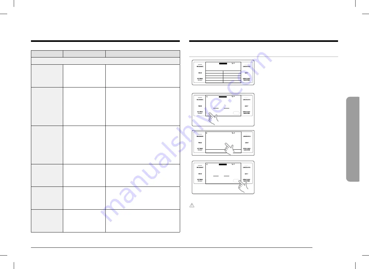 Dacor DOC30T977DS/DA User Manual Download Page 43