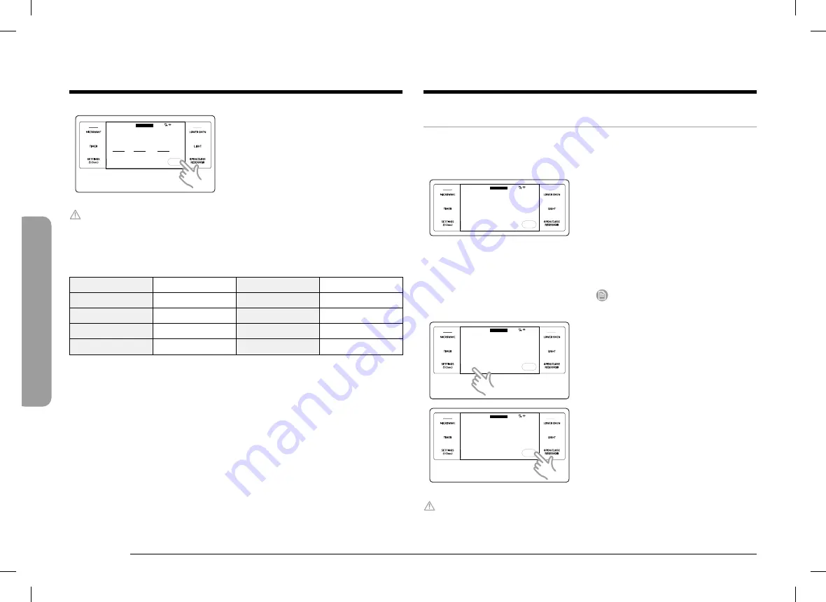 Dacor DOC30T977DS/DA User Manual Download Page 112