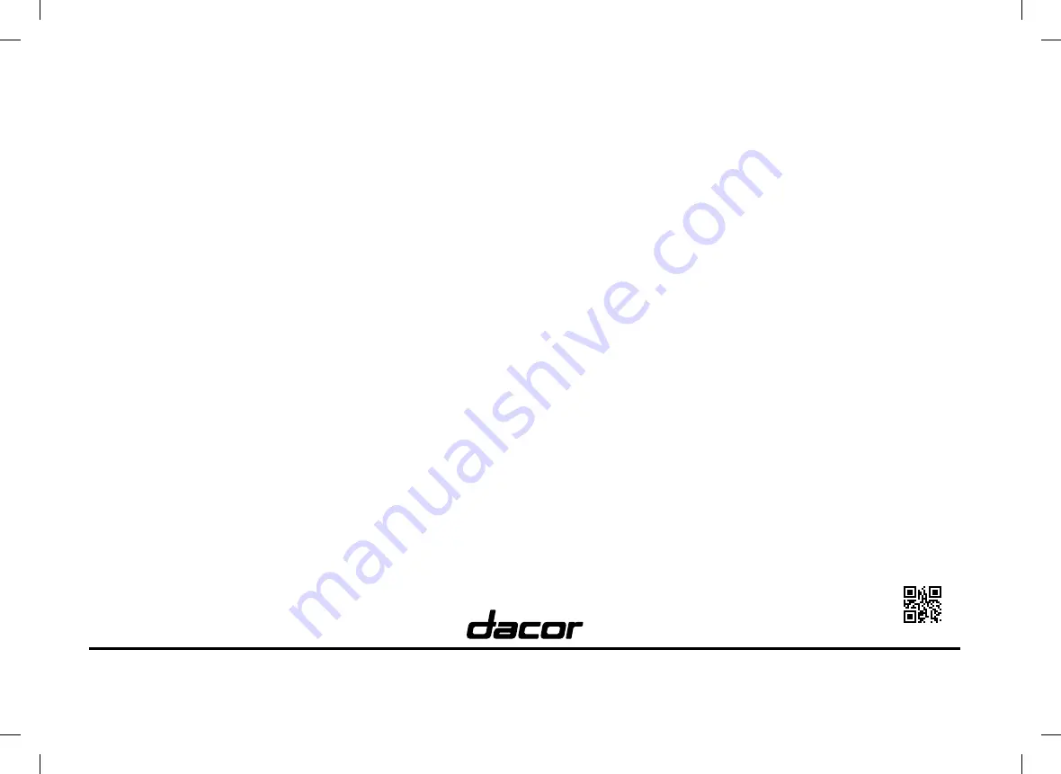 Dacor DOC30T977DS/DA User Manual Download Page 168