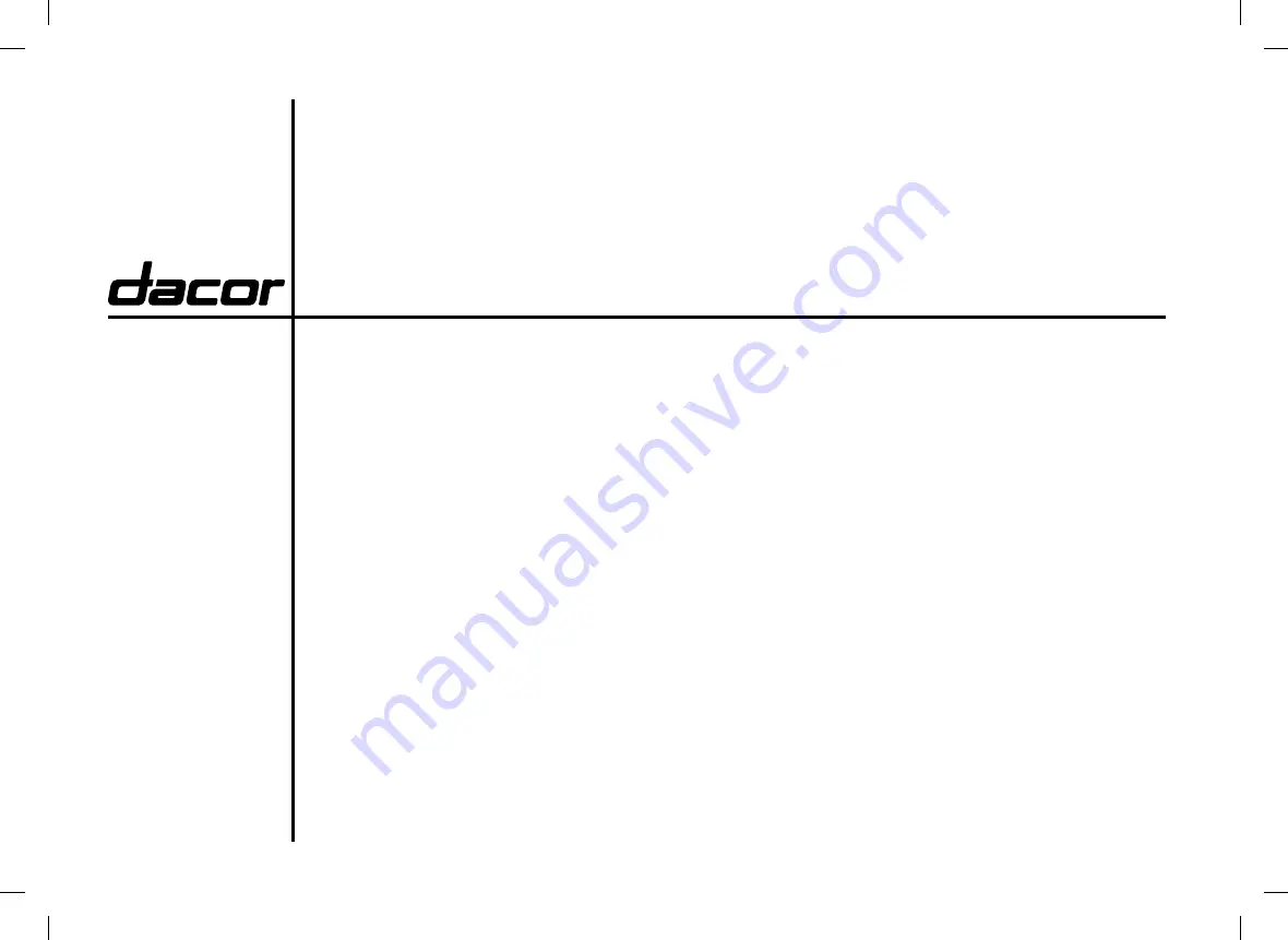 Dacor DOP36 86D Series User Manual Download Page 121