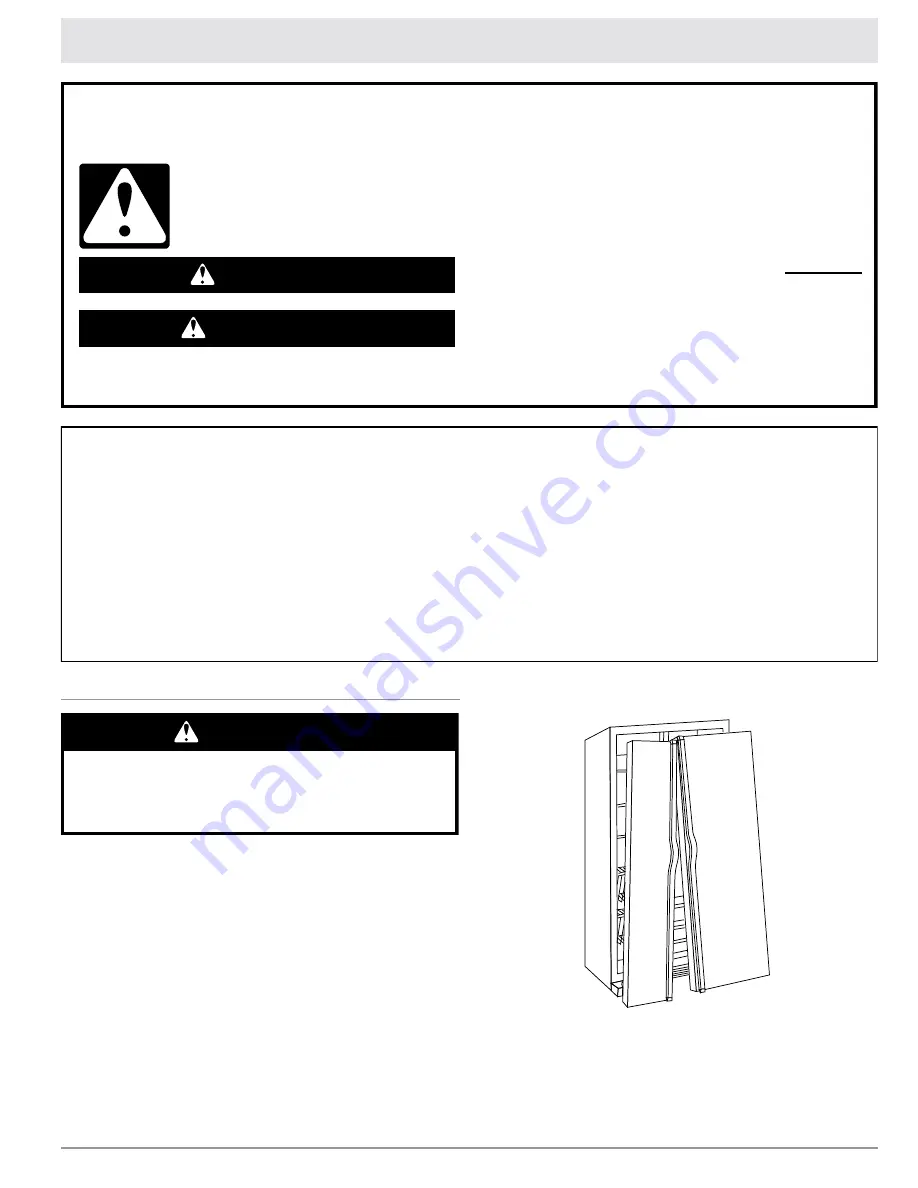 Dacor EF42DBSS Use And Care Manual Download Page 3