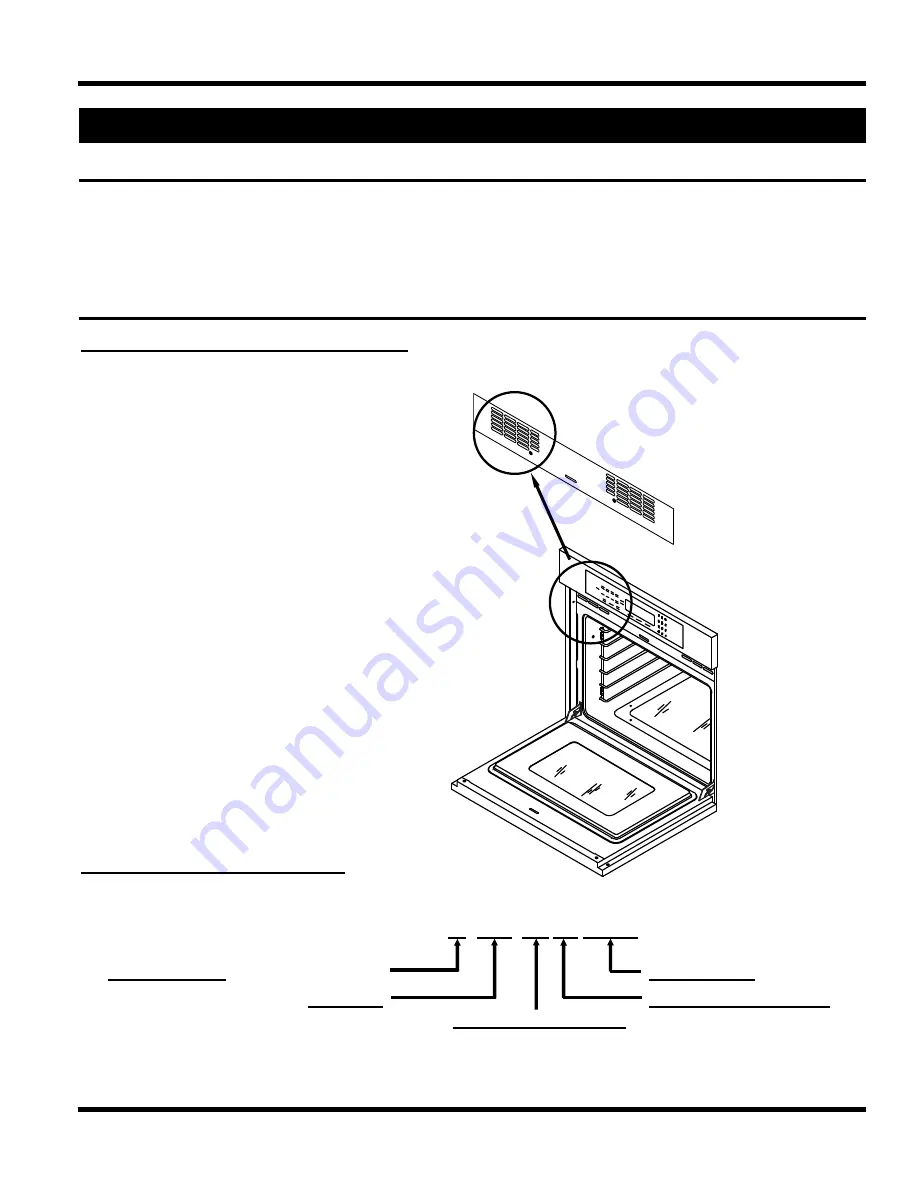 Dacor EORS127 Service Manual Download Page 7