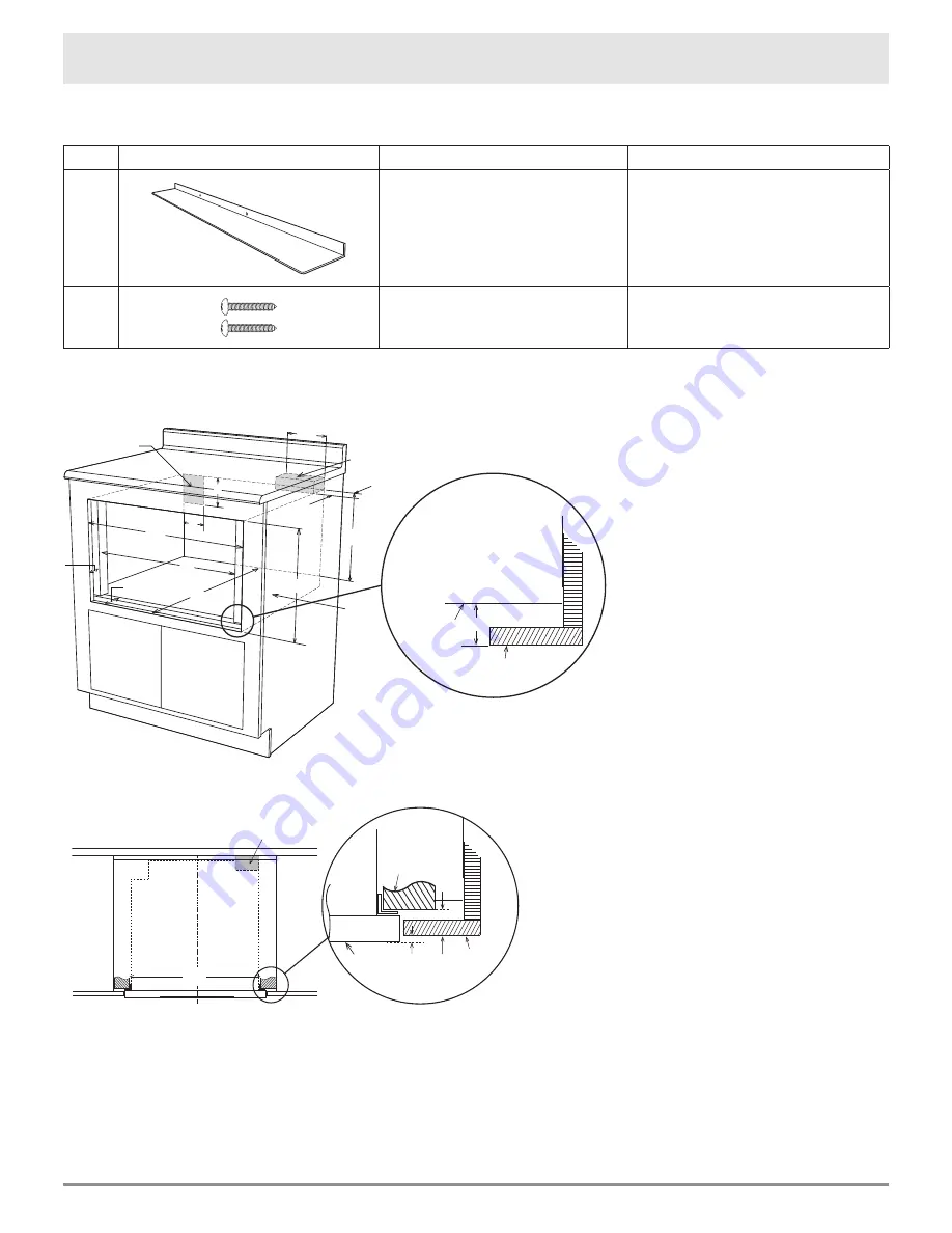 Dacor Microwave In-A-Drawer RRNMD30S Installation Instructions Manual Download Page 12