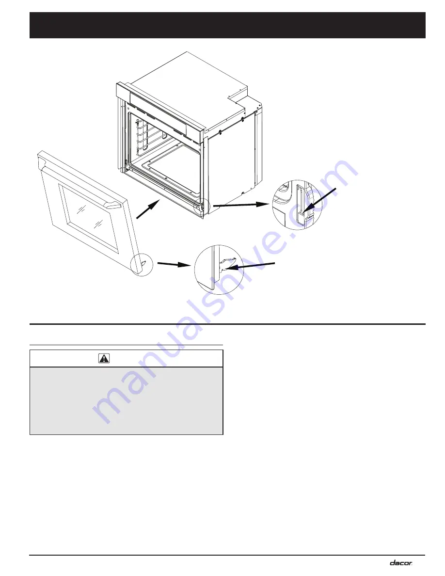 Dacor MO Installation Instructions Manual Download Page 17