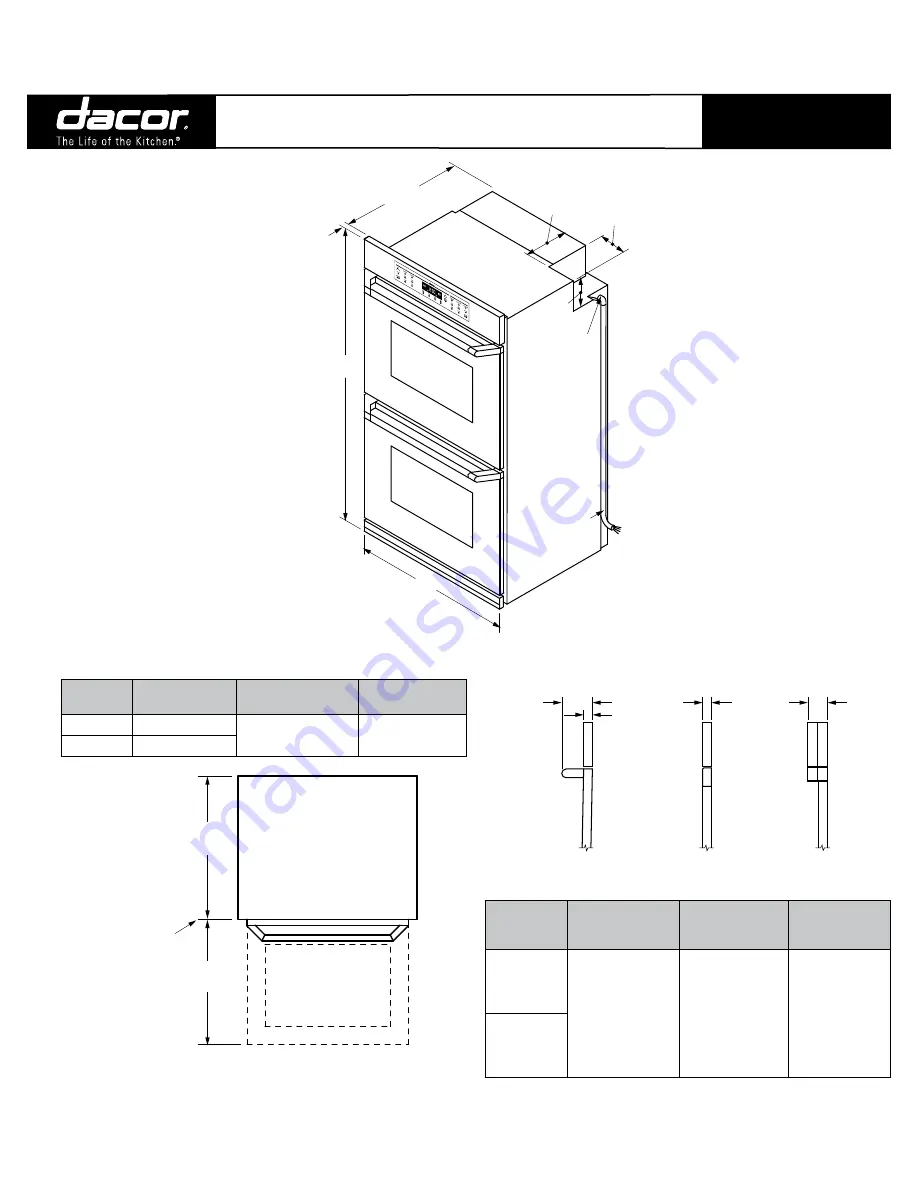 Dacor PCD/PCS Planning Manual Download Page 2