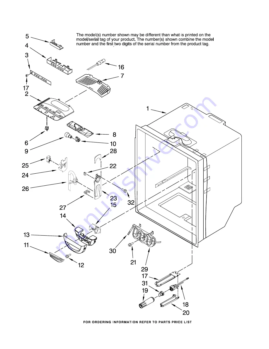 Dacor PF36BNDFBKPB Parts Manual Download Page 5