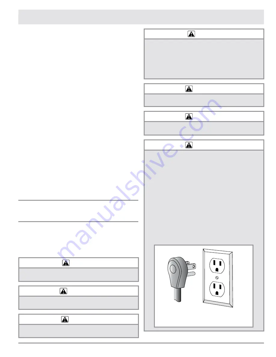 Dacor Preference PWD27 Use And Care Manual Download Page 3