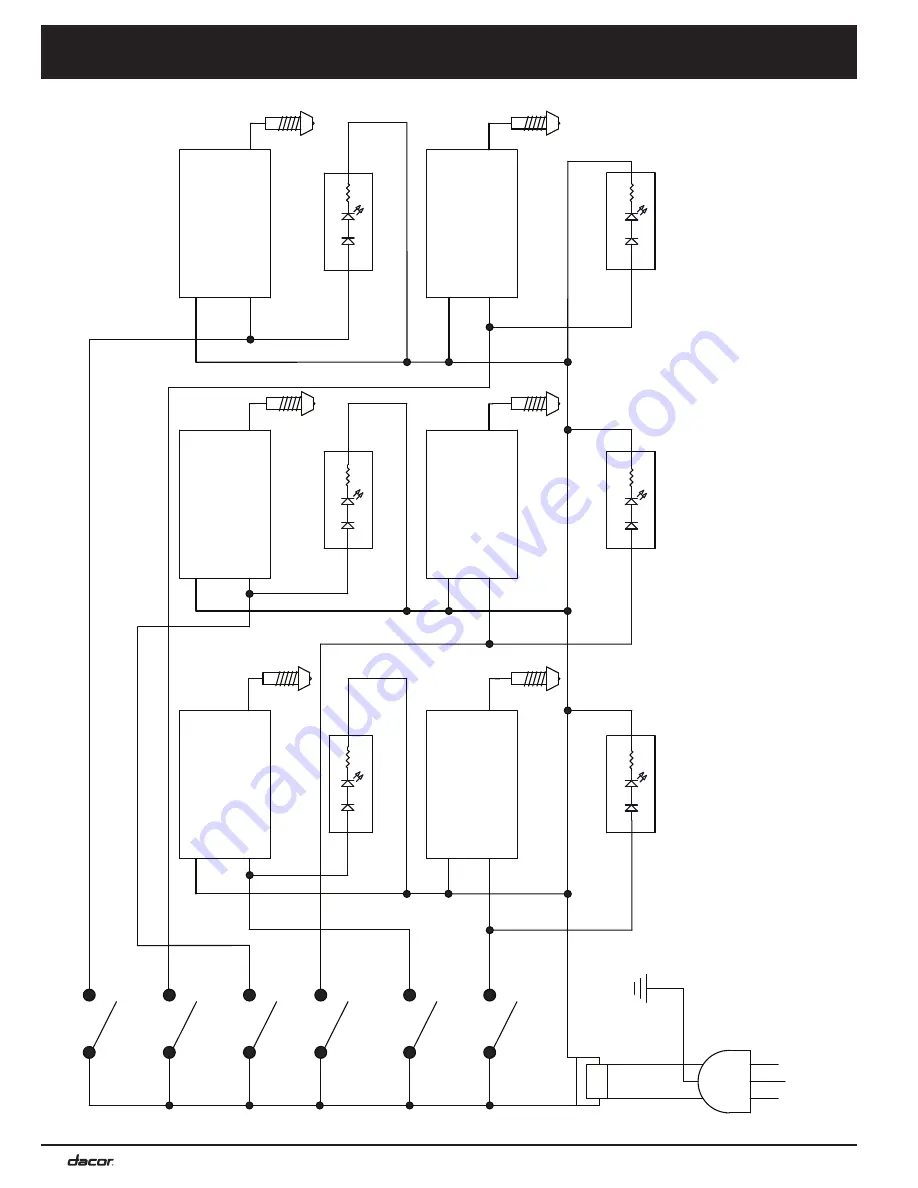 Dacor Renaissance EG486SCHNG Installation Instructions Manual Download Page 16