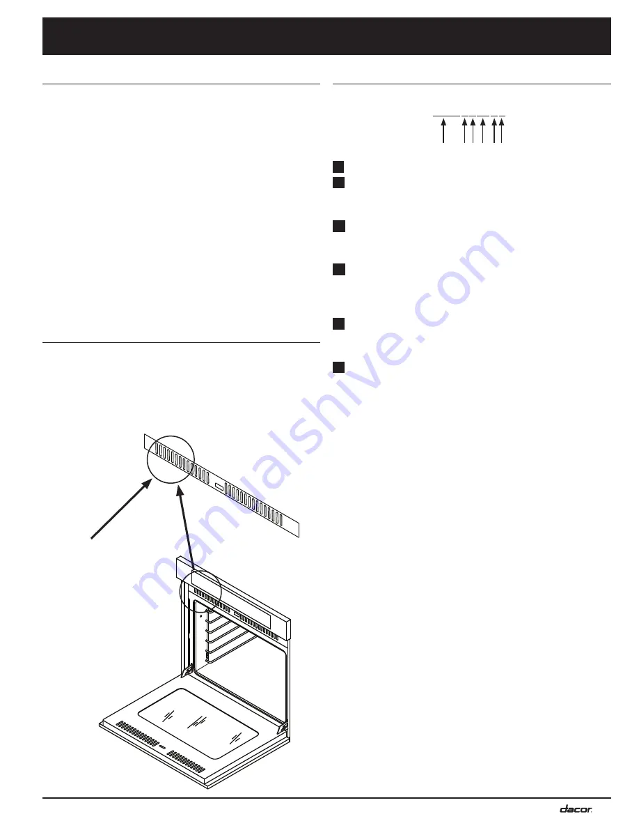 Dacor Renaissance RNO130 Installation Instructions Manual Download Page 21