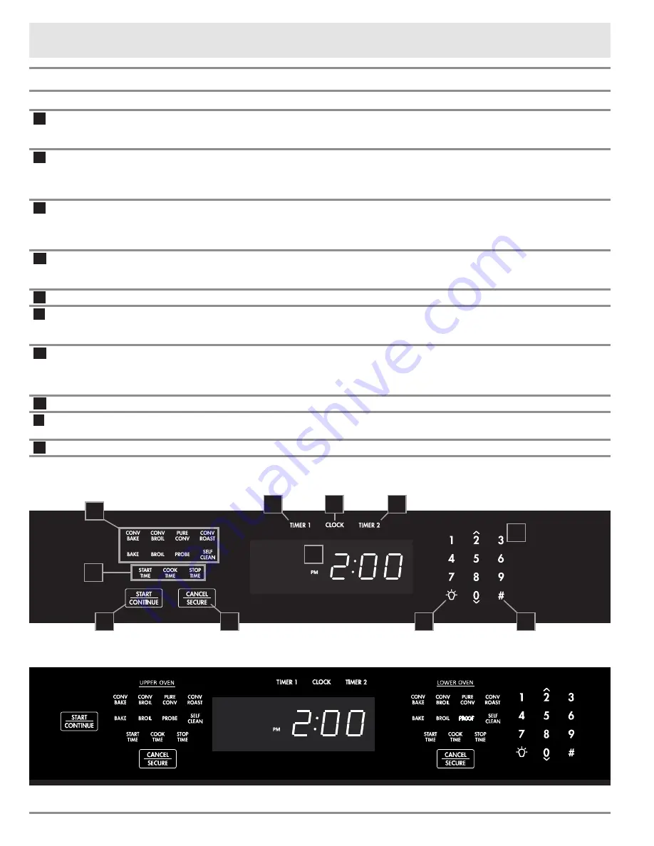 Dacor Renaissance RNO227 Use And Care Manual Download Page 28