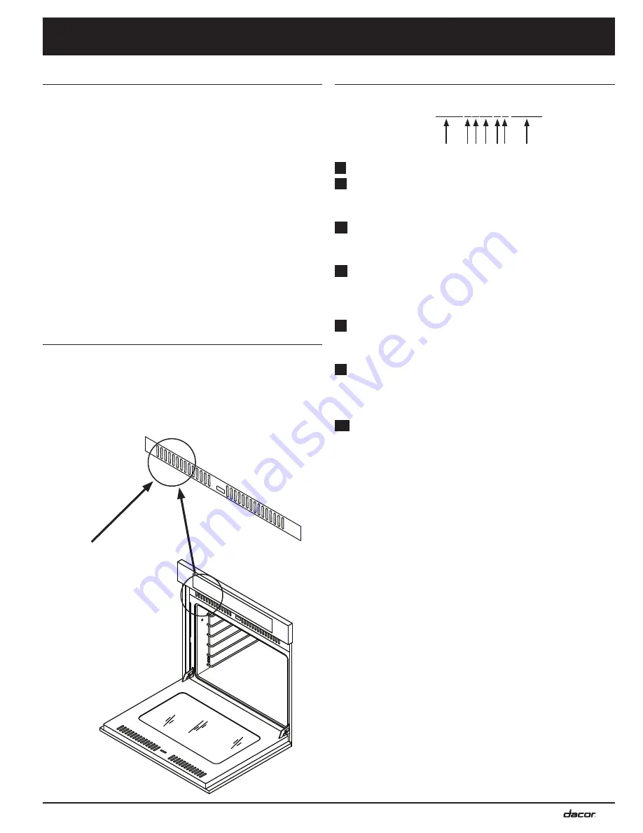 Dacor Renaissance RNO230 Installation Instructions Manual Download Page 21