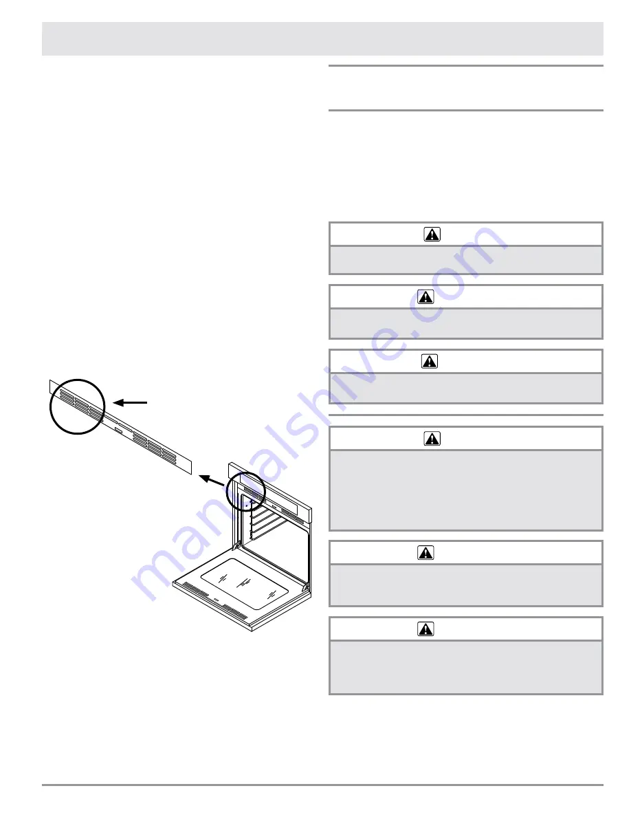 Dacor Renaissance RO130B Use And Care Manual Download Page 3