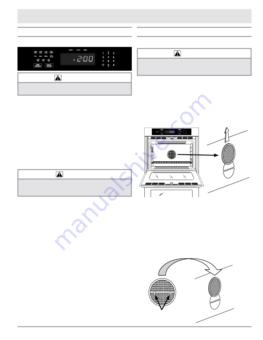 Dacor Renaissance RO130B Use And Care Manual Download Page 29