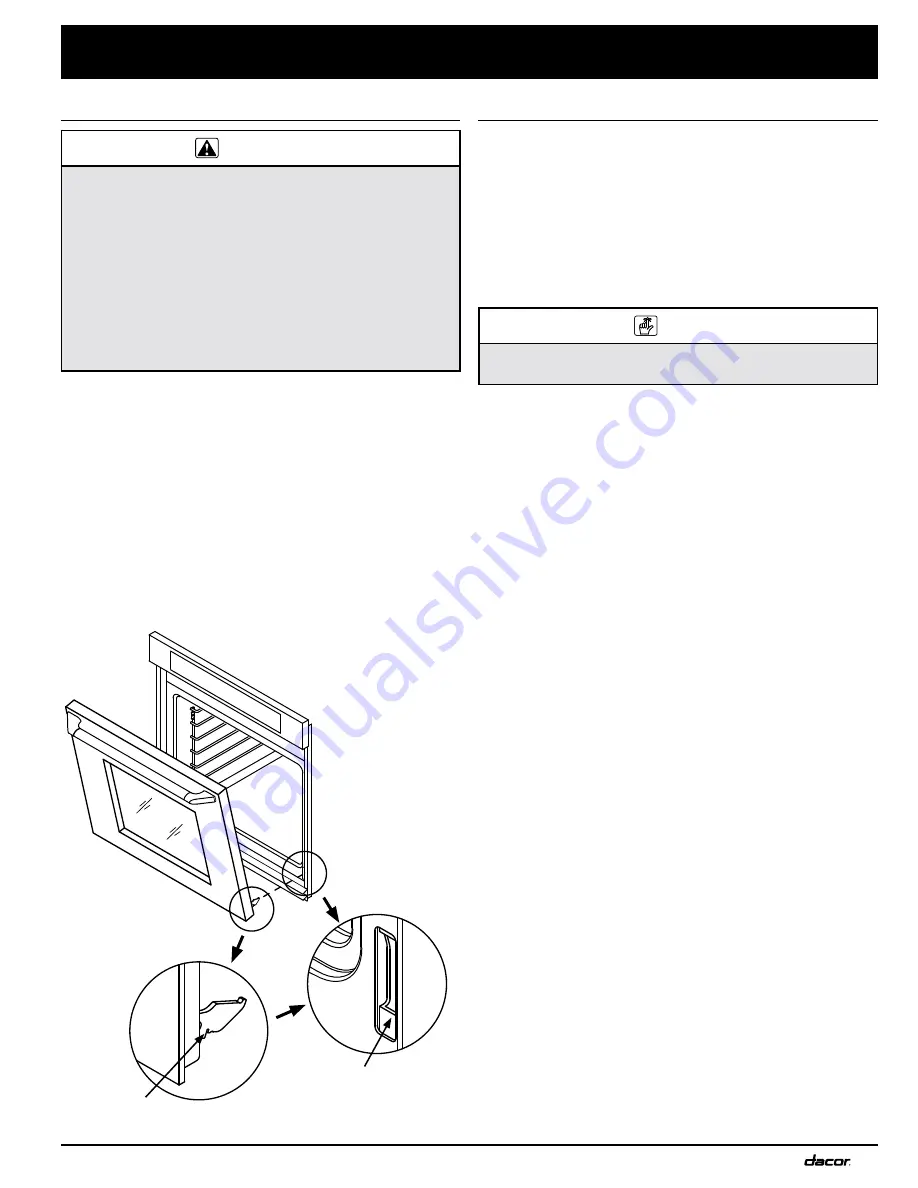 Dacor Renaissance ROV130 Installation Instructions Manual Download Page 15