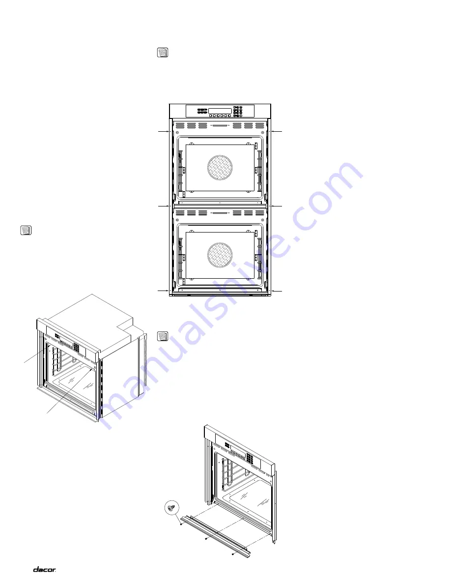 Dacor Wall Oven Скачать руководство пользователя страница 8