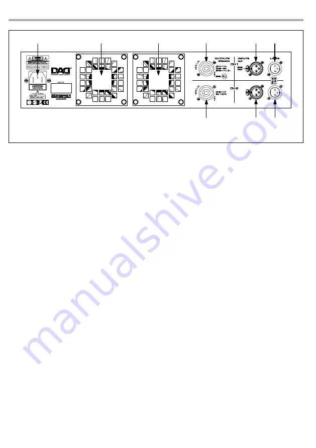 DAD DSP1000 User Manual Download Page 10