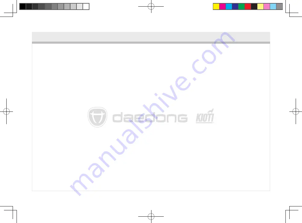 Daedong 3F183T Manual Download Page 28