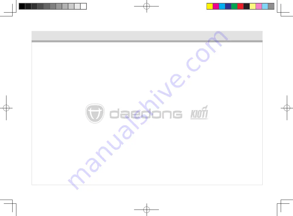 Daedong KIOTI EX35 Manual Download Page 42