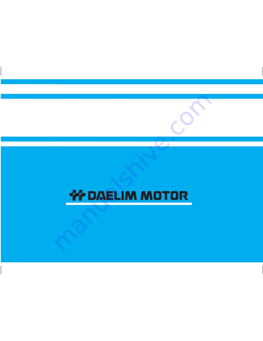 DAELIM DELFINO Owner'S Manual Download Page 62