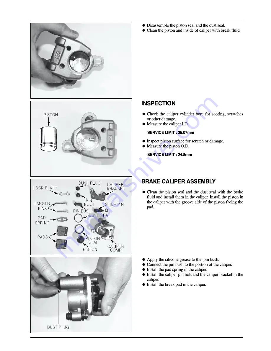 DAELIM S2-125 Service Manual Download Page 188