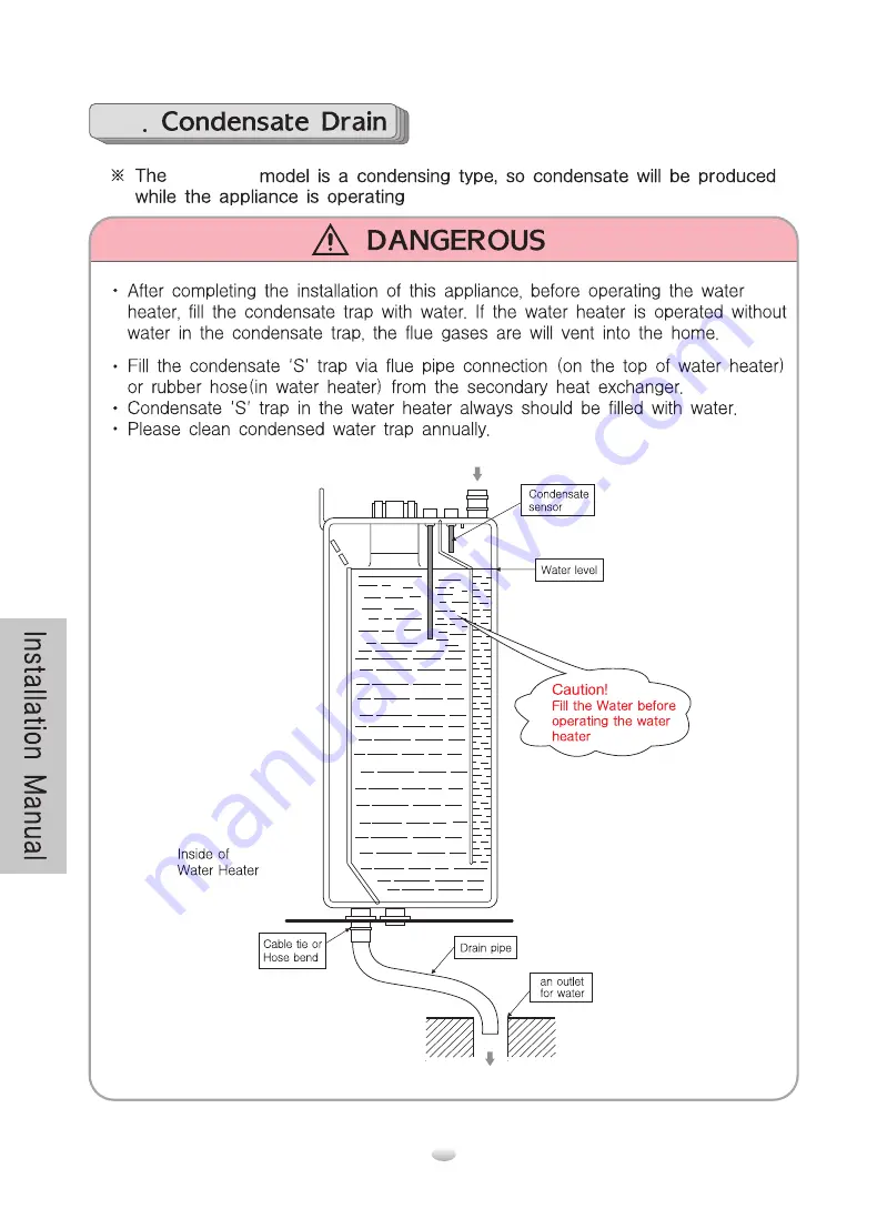 Daesung Celtic HW-13 Installation Manual And Owner'S Manual Download Page 47