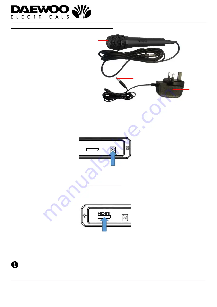 DAEWOO ELECTRONICS AVS1302 HDMI User Manual Download Page 7