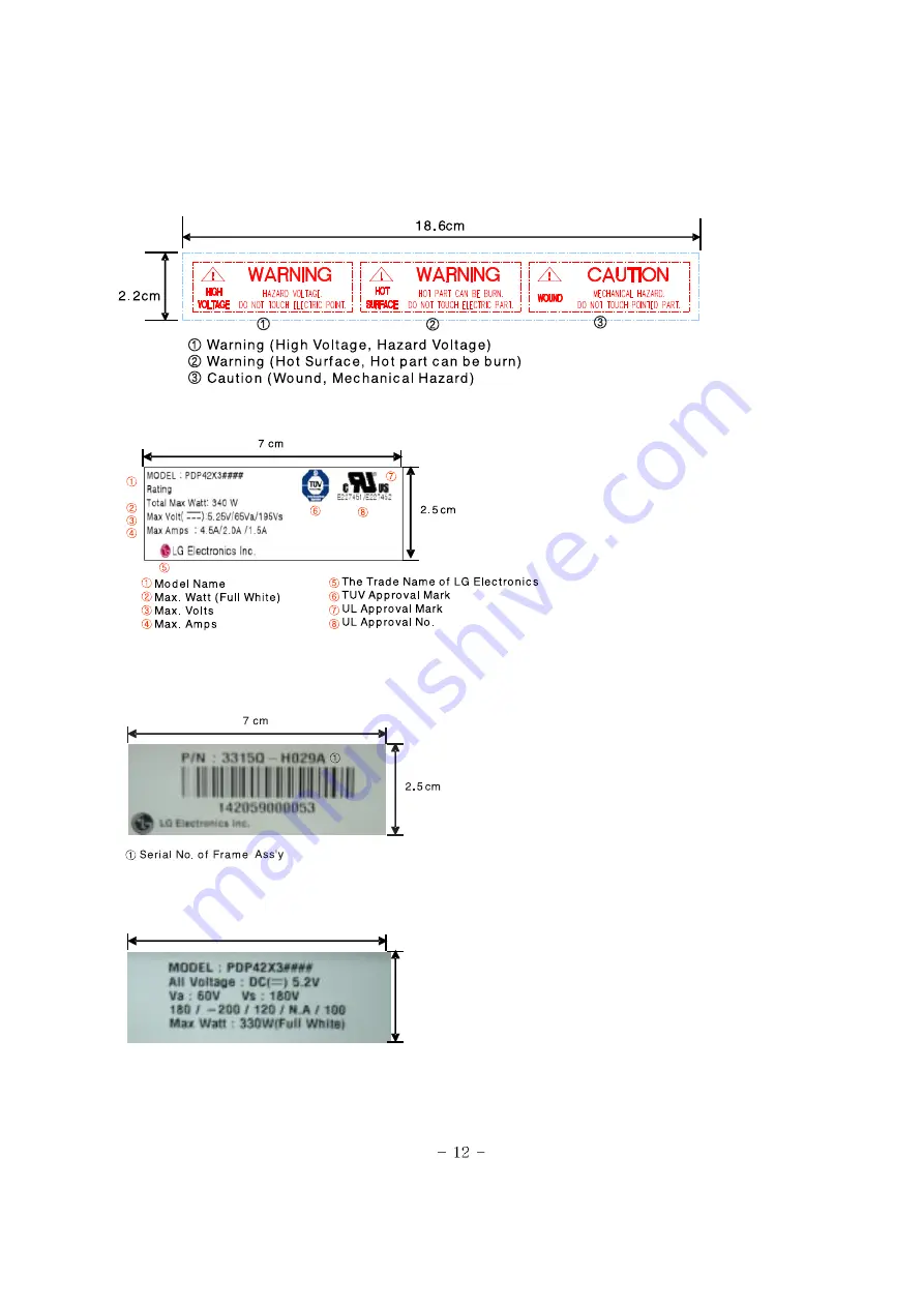 DAEWOO ELECTRONICS DPM-42A1GCSB Service Manual Download Page 80