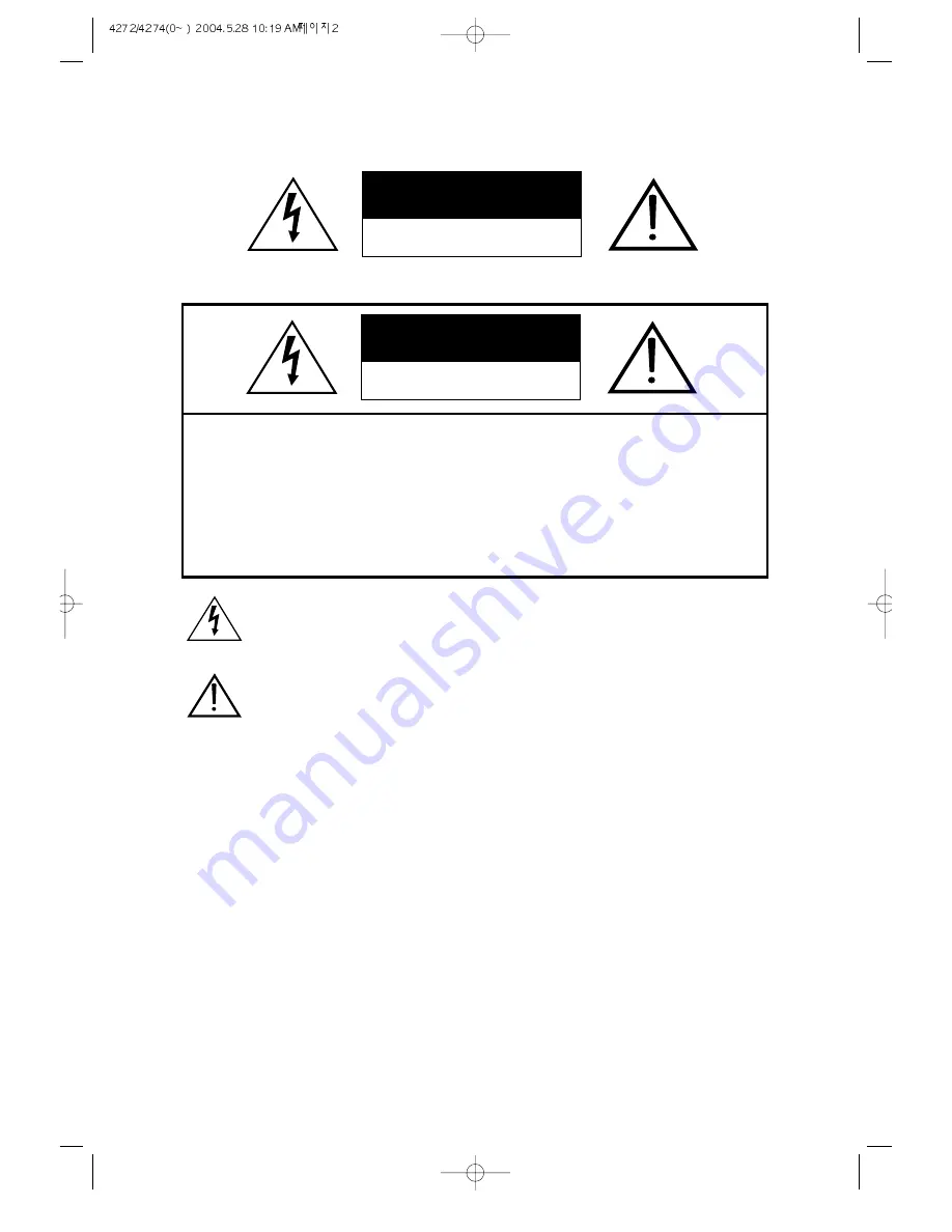 DAEWOO ELECTRONICS DPN-4274NHS Скачать руководство пользователя страница 2