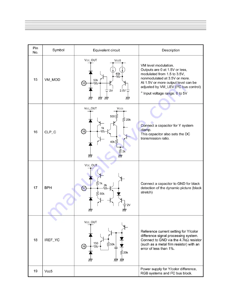 DAEWOO ELECTRONICS DSJ-4710CRU Service Manual Download Page 23