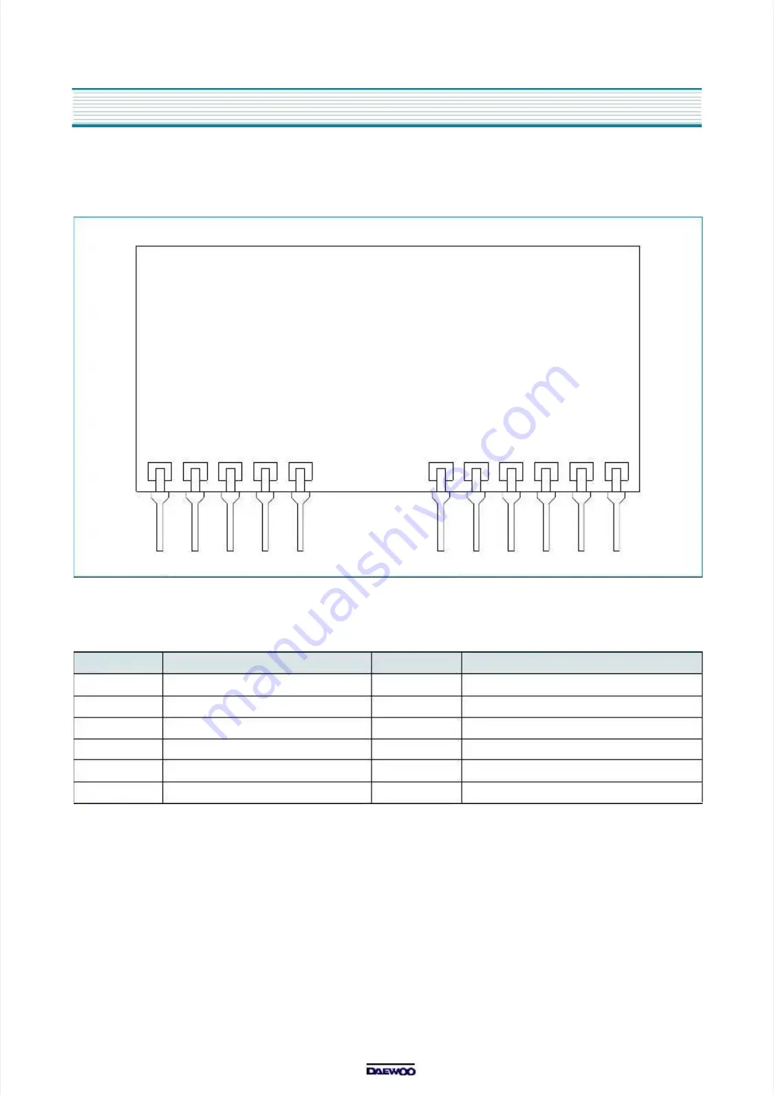 DAEWOO ELECTRONICS DTQ-14U1FS Service Manual Download Page 21